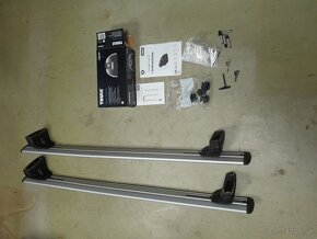 Thule WingBar Evo 118cm + pätky na fixpoint + gumičky na Kia - 5
