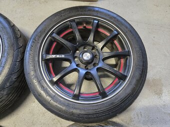 Hliníkové disky R15 + Semislick pneu 195/50r15 - 5