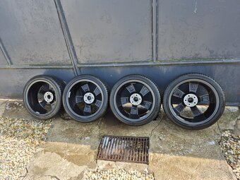 Hliníkové disky PRESTIGE 17" ŠKODA + pneu - 5