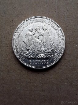 5 korona 1907 výročná - 5