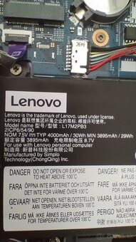 Predám notebook Lenovo na náhradné diely - 5