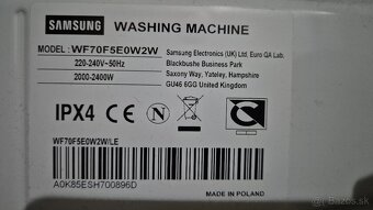 Pračka Samsung-pokazená elektronika - 5