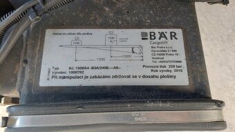 Plachtová nádstavba 16 pal - 5