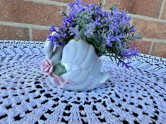 Porcelánová labuť na uloženie šperkov a drobnosti - 5