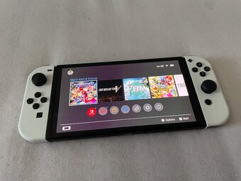 Nintendo Switch OLED Biely - 5