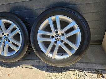 Letná Sada Volkswagen+Zánovné Pneu Hankook 205/55 R16 - 5