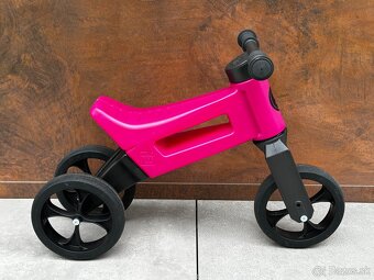 Odrazadlo FUNNY WHEELS Rider SuperSport 2v1 ruzova-malina - 5