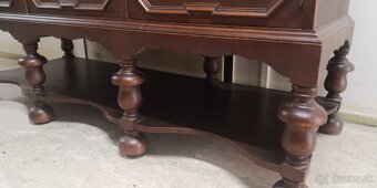 Starožitná masivná komoda - 5