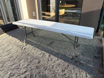 Skladací stôl 240x75 - 5