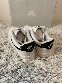 Nike Air Force 1 “ biela - čierna” - 5