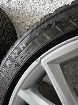 17" Alu disky orig. TOYOTA 5x114,3 + pneumatiky 225/45 R17 - 5