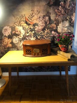 Retro stolik z Interier Praha, cca 1960 - 5