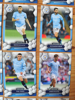 Futbalové kartičky - Manchester City - 5