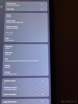 Predám tablet Lenovo Tab 11 2nd gen - 5