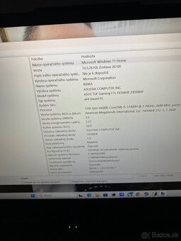 Asus TUF GAMING F15 - 5