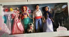 Ariel malá morská víla bábiky/The little mermaid set DELUXE - 5