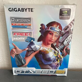 Gigabyte GeForce GTX 260 na opravu alebo ND - 5