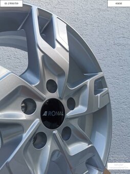 Renault Trafic, Opel Vivaro alu disky 5x114,3 R17 7J ET45 12 - 5