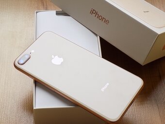 Apple iPhone 8 Plus 64GB Gold - AKO NOVÝ - 5