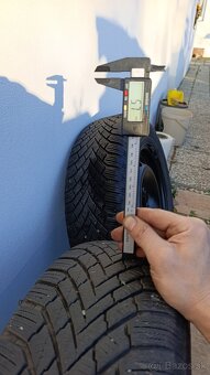 Zimné pneumatiky na plechových diskoch 195/65 R15 - 5