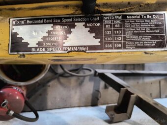 Pásová pila WAY TRAIN UE-916A (8002) - 5