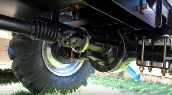 Minitraktor GARDEN T18 4x4,18HP benzín+ hydraulika + doprava - 5