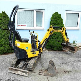 minibager Yanmar SV08, RV2020, Mth1490, rýpadlo (960kg) - 5