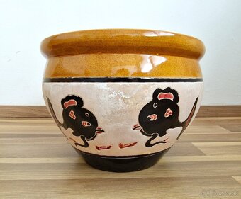Veľký terakotový obal na kvetináč/črepník - 5