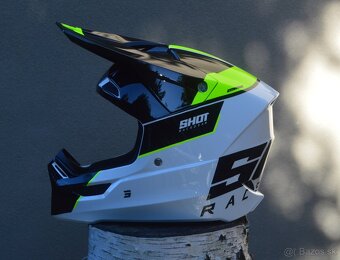 shot sx atv enduro žltá prilba okuliere homologovaná ECE06 - 5