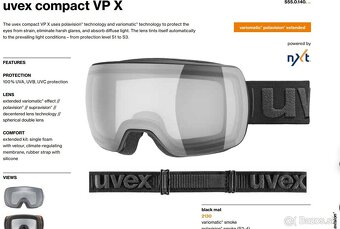 Predám lyžiarske okuliare UVEX - 5