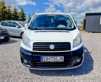 Fiat Scudo 2.0 JTD 94kW 9miest klíma,ťažné,tempomat - 5