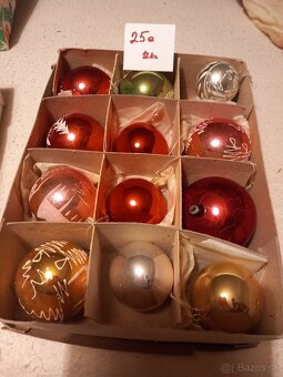 Retro vianočné svetla a ozdoby - 5