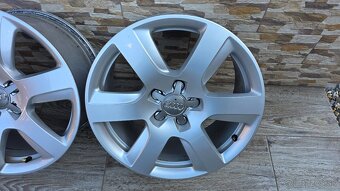 Predam orginal Audi elektrony 5x112 R17 et38 J8 - 5