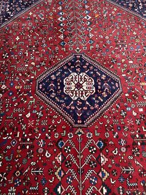 Luxusný ručne viazaný koberec Abadeh, top stav, 304x204 - 5