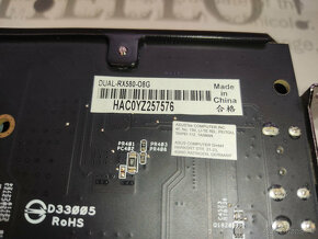 Asus Dual OC AMD RX 580 8GB GDDR5 - 5