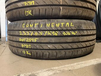 R18 235/65 Continental ContiSportContact 5 106W 4x 7.2mm DO - 5