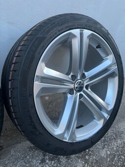 DISKY VW R-Line / R19 5x112 + nové pneu - 5