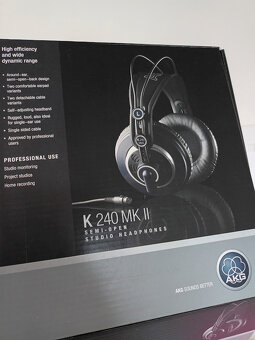 Predám štúdiové slúchadlá AKG K240 MKII - 5