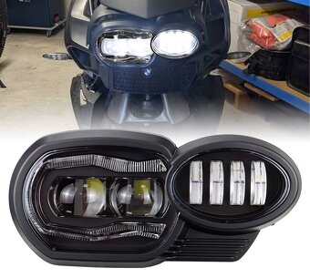 LED přední světlomet na BMW R1200GS (Adventure) - 5