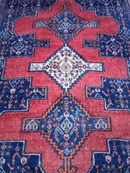 AKCIAPerzský ručne viazaný koberec – Senneh (165 × 112 cm) - 5