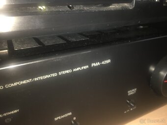 Sony TC-K390 tape deck a Denon zosilovač - 5