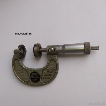 Mikrometre, dutinomer, hĺbkomer, - 5