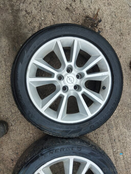 Predám hliníkové disky Opel Astra - 5