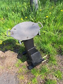 Raketova pec zahradny gril Rocket stove - 5