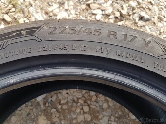225/45 r17 letné pneumatiky 2ks Barum DOT2021 - 5