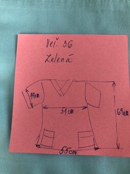 Zdravotnícke oblečenie:Blúza v.36 - 5