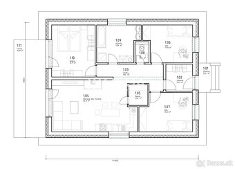 Na predaj moderné novostavby rodinných domov v obci Jasenov - 5