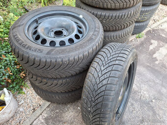 plechové disky "peugeot" 4x108 16" pneu 205/60 r16 - 5