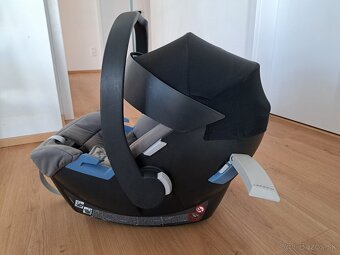 Cybex Aton 5 Soho Grey s isofix základňou, vložka vlnienka - 5