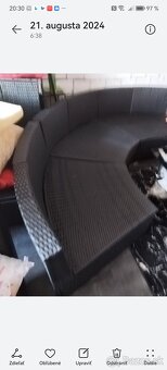 Sedacia ratanová zostava - 5